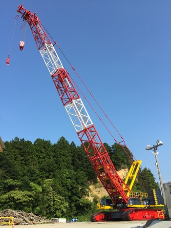 500t吊クローラ・クレーン