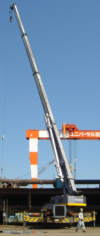 25t ラフター・クレーン